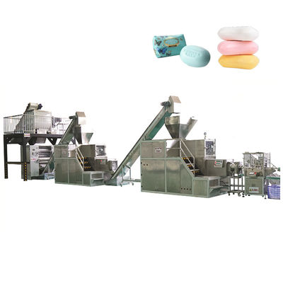 Máquina automática de fabricação de sabonetes para lavandaria de barras para produção de rendimento de 3000 kg/h