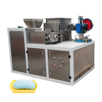 Máquina de fabricação de sabonete de barras em pequena escala com três rolos de 150 mm