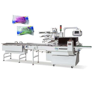 Máquina de embalagem de filme de plástico para fabricação de sabão de banho automático de alta produtividade