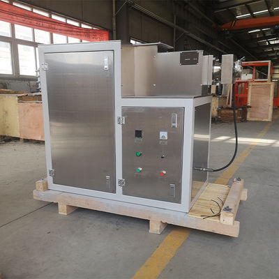 Máquina de fabricação de sabonete de mini barras de 100 kg/hora com estampador manual 10 kg/mixer de lote