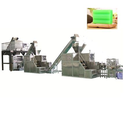 Máquina de fabricação de sabonete totalmente automática de 3000 kg para produção de barras de roupa