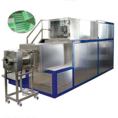 Máquina de fabricação de sabão de barras de vácuo duplex elétrica