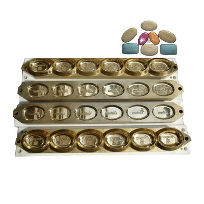 Fabricação de sabonete redondo sob medida Molde para máquina de fabricação de sabonete 3 cavidade