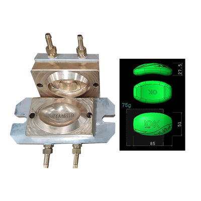 Fabricação de sabonete redondo sob medida Molde para máquina de fabricação de sabonete 3 cavidade